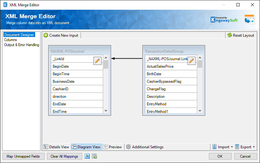 XML Merge Editor